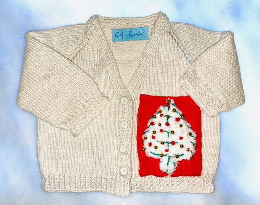 Snow Tree Cardigan