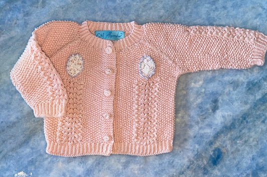 Lace Easter Eggs Cardigan