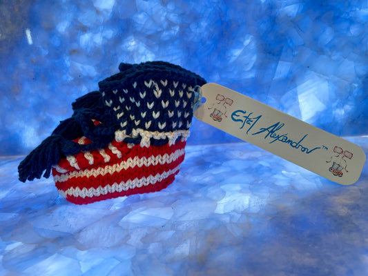 American Flag Booties